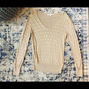 Lauren Conrad Glimmer Gold Sweater